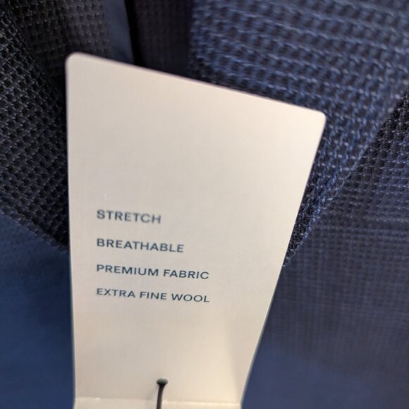 Men's Perry Ellis Wool Textured Blazer 40R - Picture 5 of 10